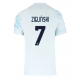 Inter Milan Piotr Zielinski #7 Replike Gostujuci Dres 2025-26 Kratak Rukav